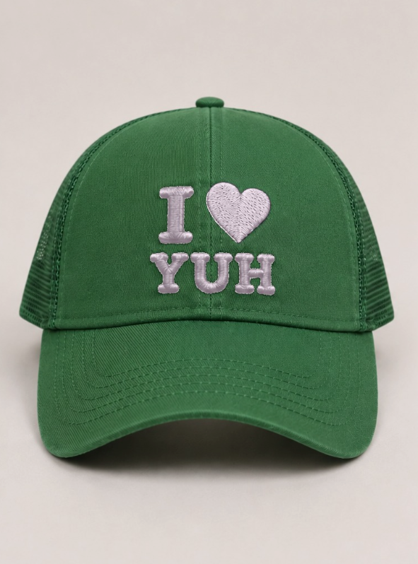 YUH Bucket Cap — Groen