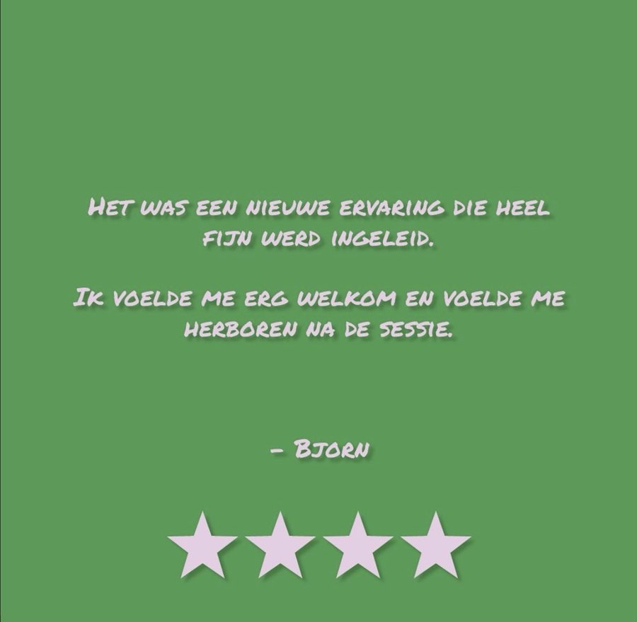 Review van een deelnemer aan de ademsessie